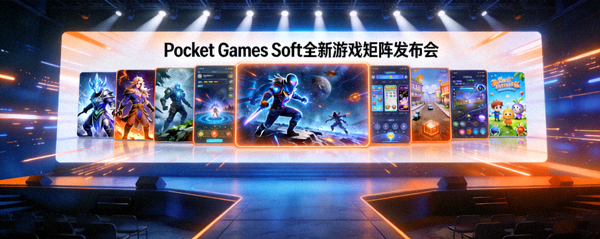 Pocket Games Soft全新游戏矩阵发布会，展示多款新游戏画面