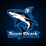 Team Shark 战队Logo，鲨鱼图案