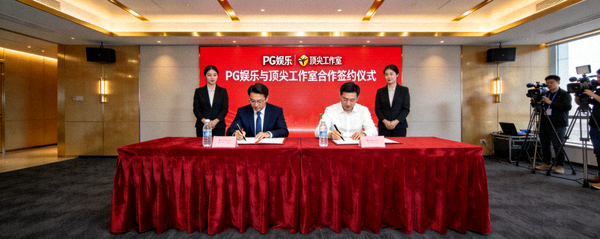 PG娱乐与顶尖工作室合作签约仪式